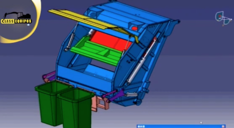 Operacion de Camion de Basura